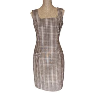 Plaid Tartan Cotton Jumper Clueless Dress Women's Size 4